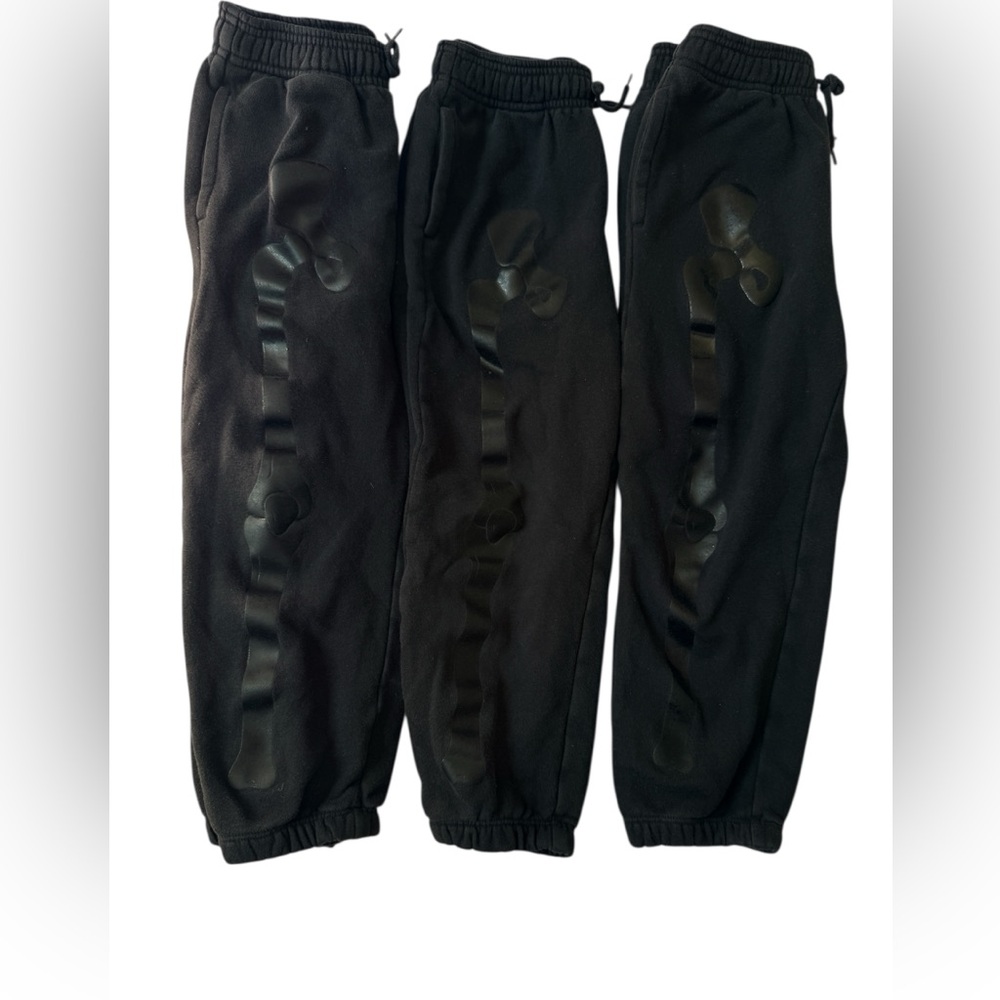 Lot of 3 Gap Halloween Skeleton Graphic Joggers - Size S